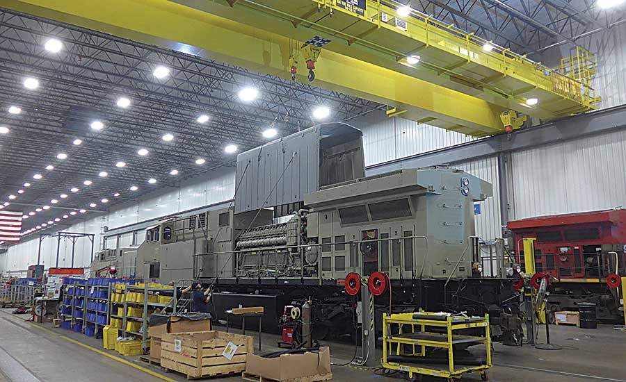 GE Stays on Track by Rebuilding Locomotives | 2018-08-01 | ASSEMBLY