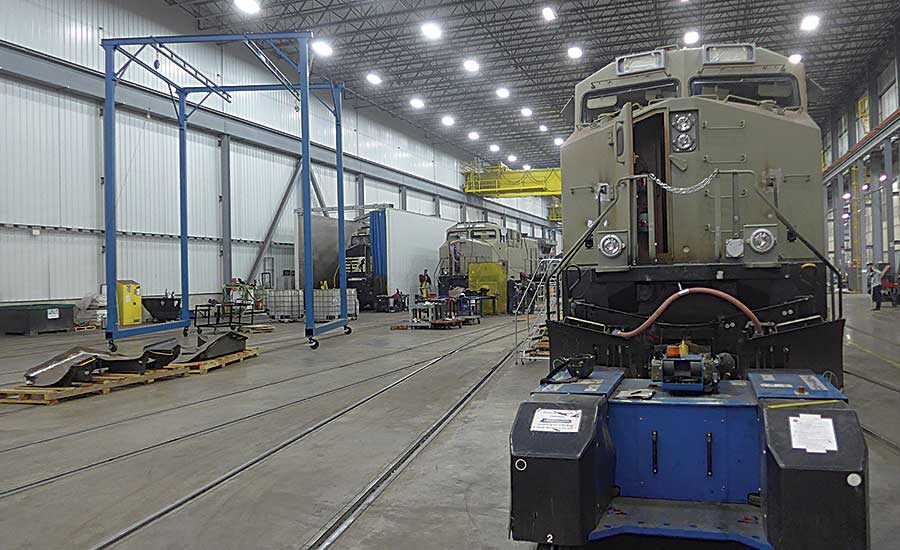 Ge Stays On Track By Rebuilding Locomotives 