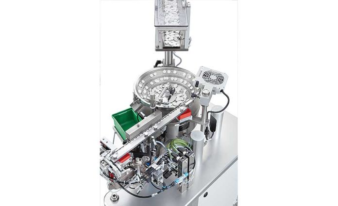 Automatic Bottle/Vial Tray Feeder - TurboFil