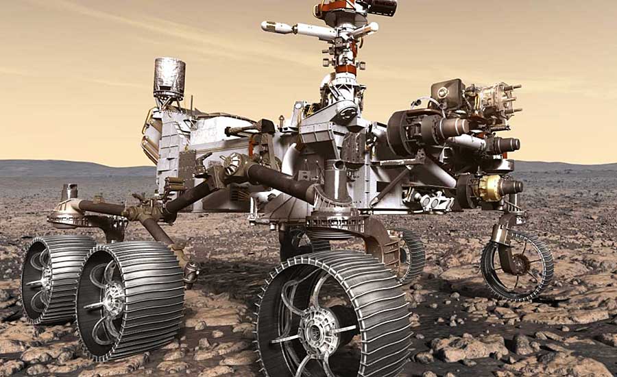 mars rover heat shield assembly
