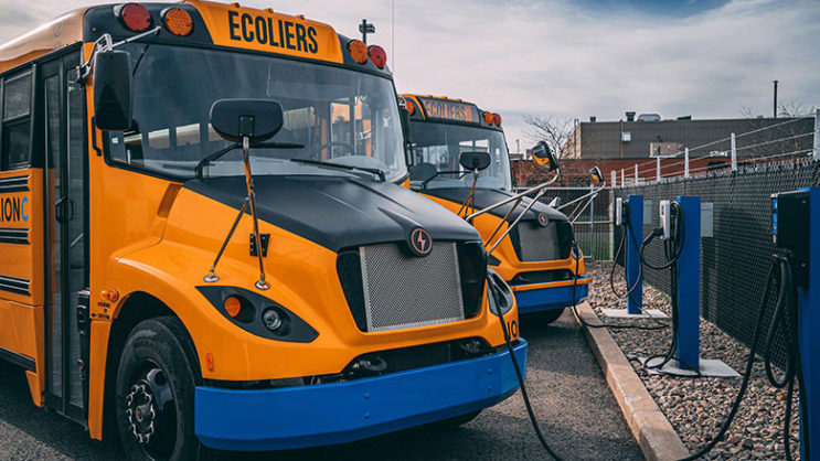 Bus Manufacturers Go Electric