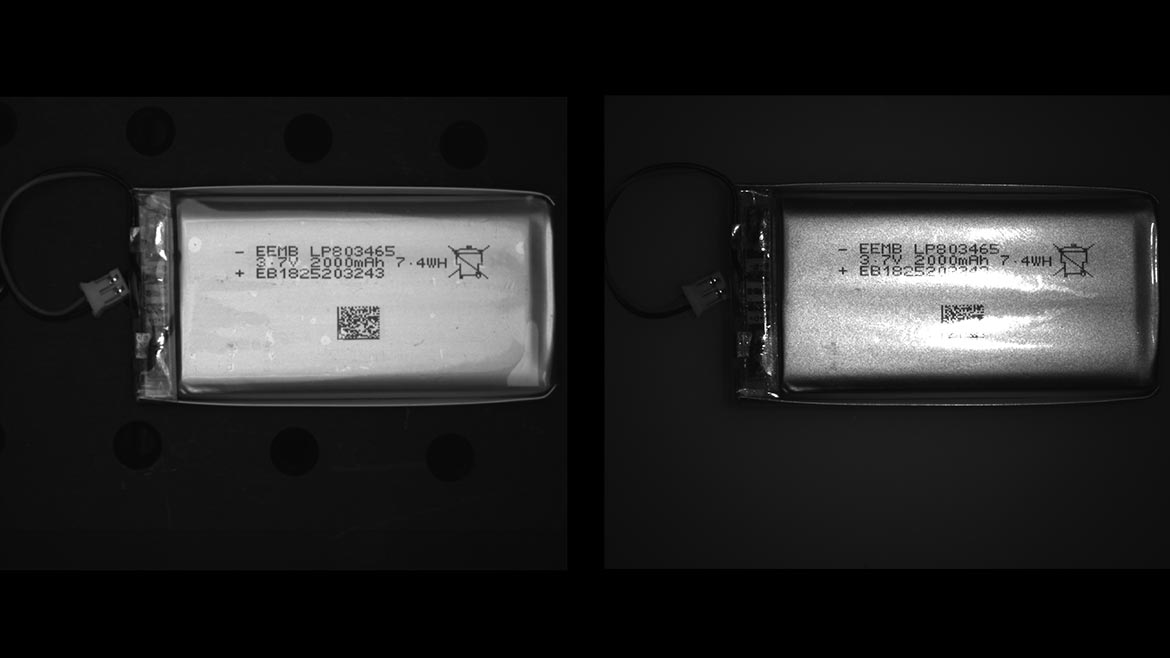 Figure 3: A dome light implementation (left) and a spotlight setup (right)