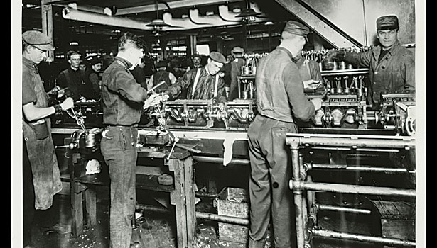 assembly line industrial revolution