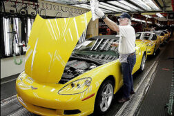 Corvette assembly line