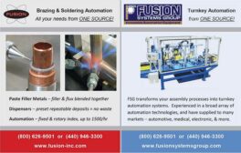 Brazing and Soldering Automation Solutions from Fusion Systems Group