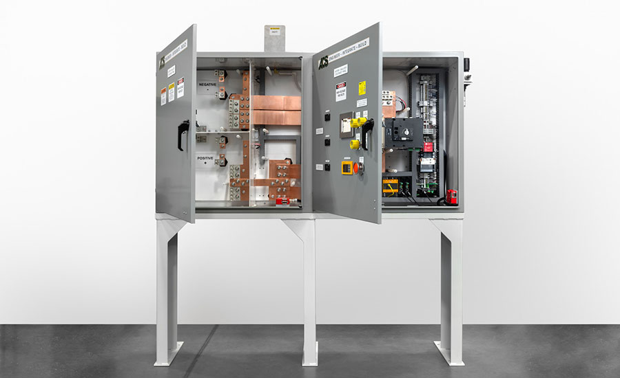 battery simulator disconnect panel