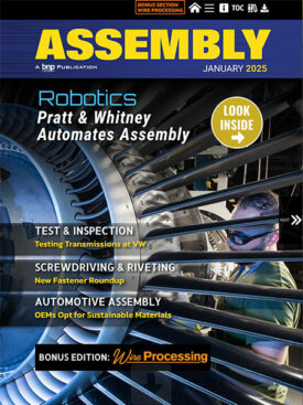 ASSEMBLY January 2025 cover